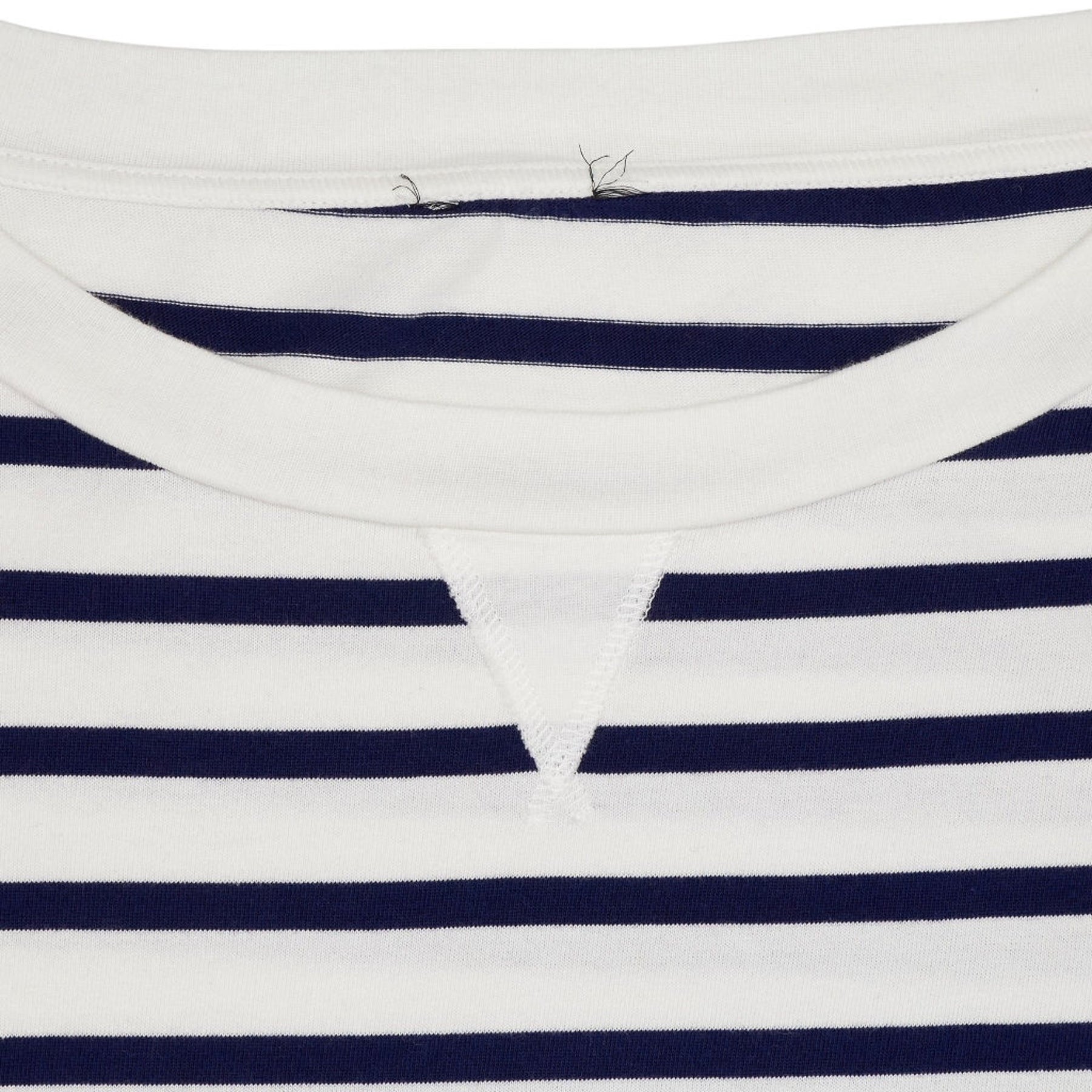 Baukjen Navy Stripe Dress Organic Cotton