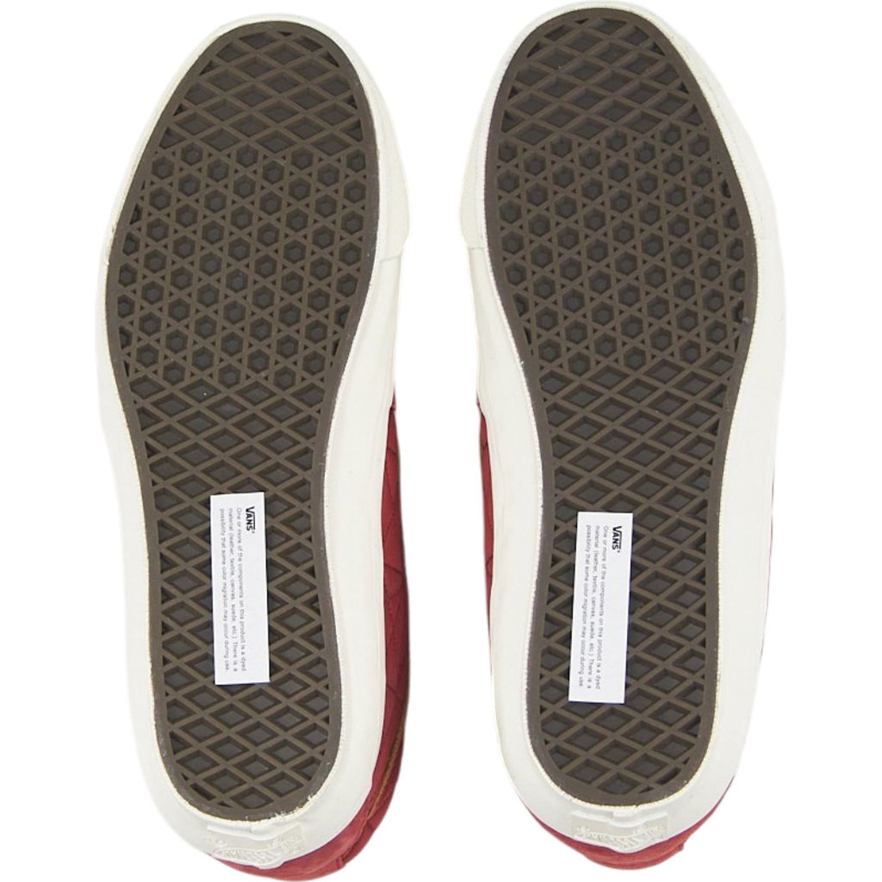 Vans Red Suede Trainers