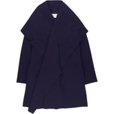 Harris Wharf London Navy Wool Coat
