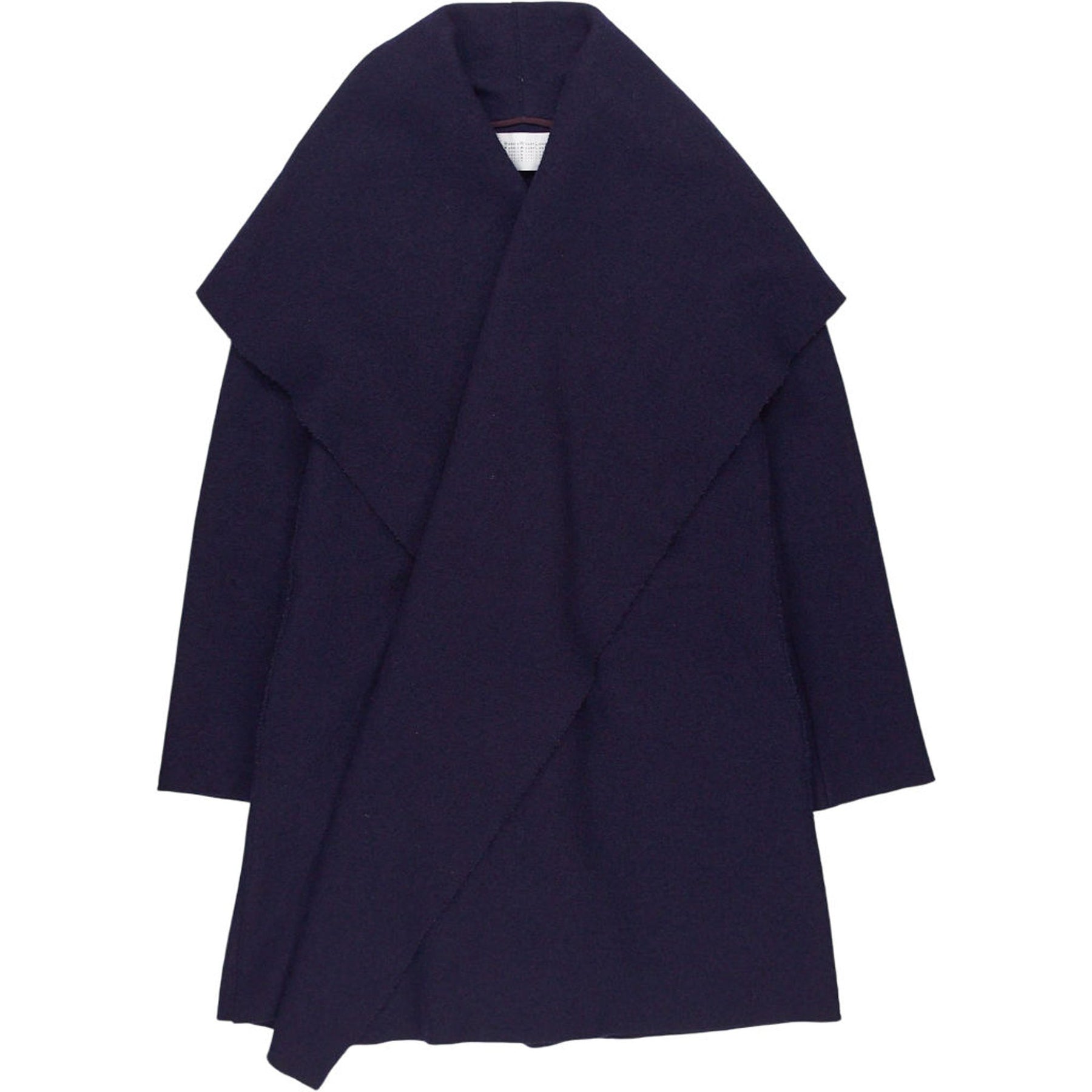 Harris Wharf London Navy Wool Coat