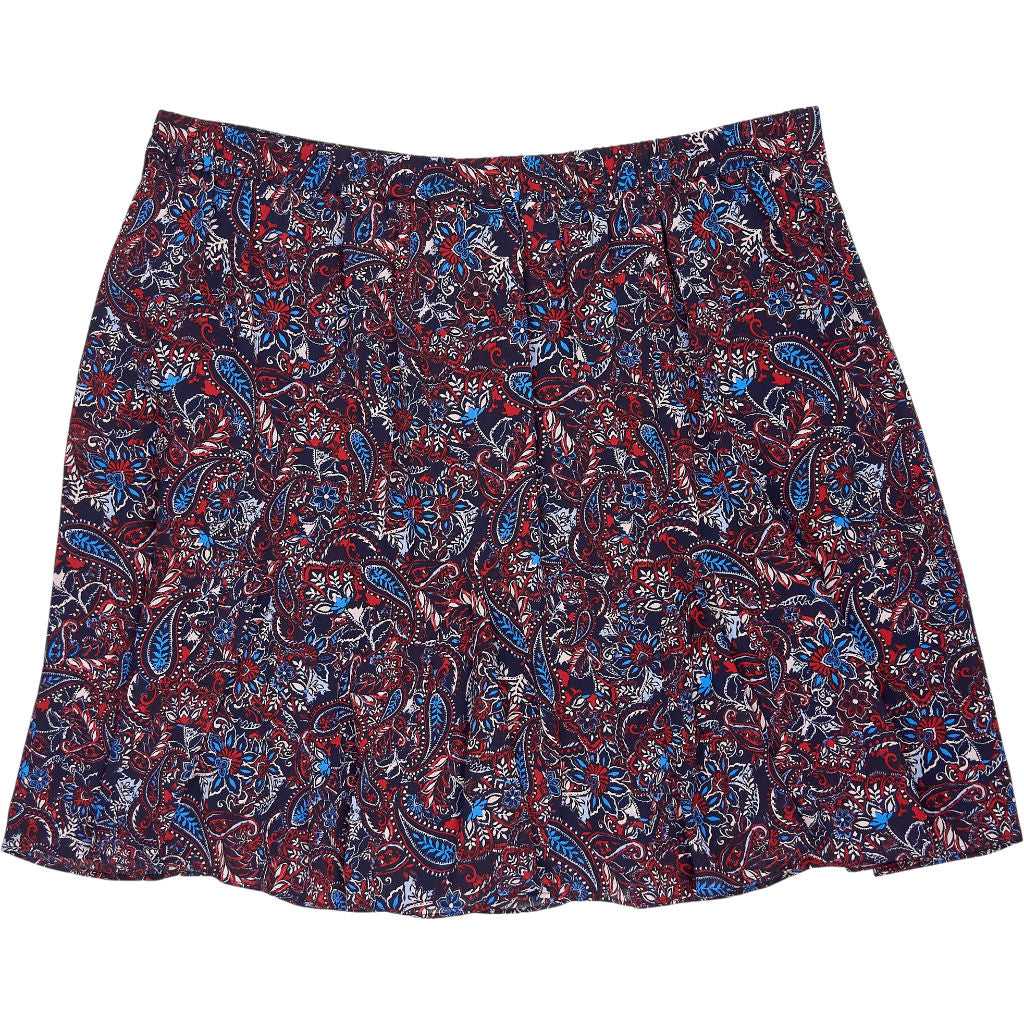 Hush Multicoloured Godet Mini Skirt