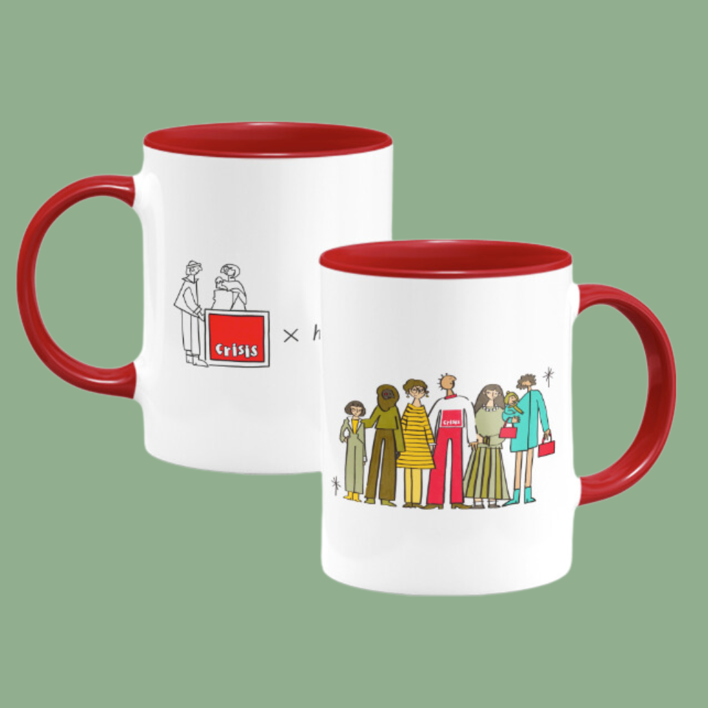 'Crisis Community' mug - exclusive design by Hanzsiie