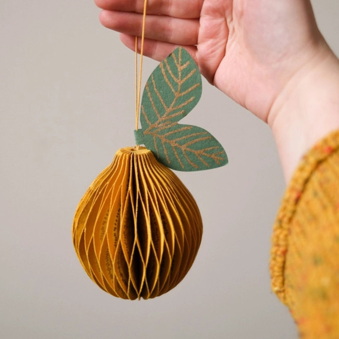Honeycomb Paper Fruit Decoration- 5 designs