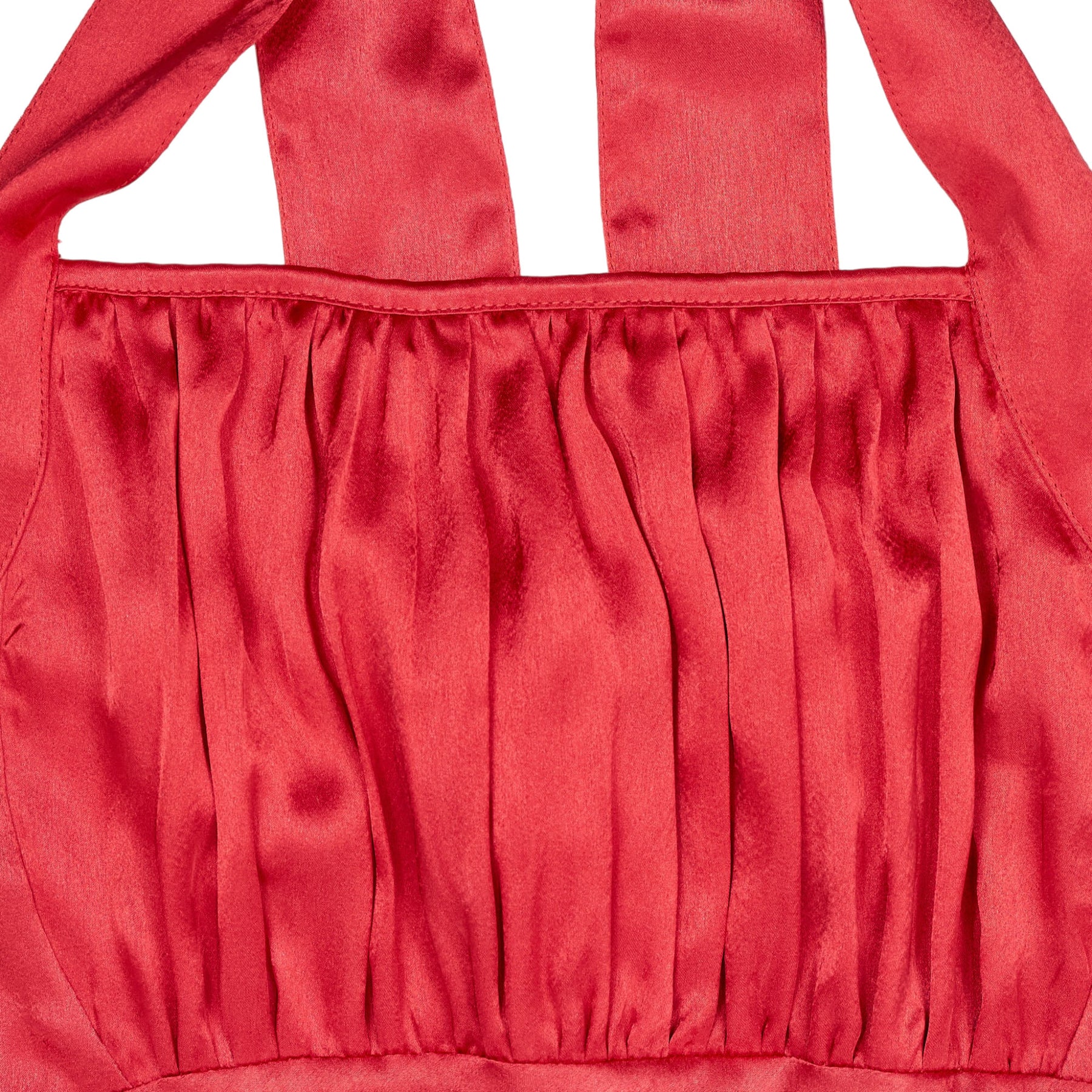 OMNES Red Halterneck Dress