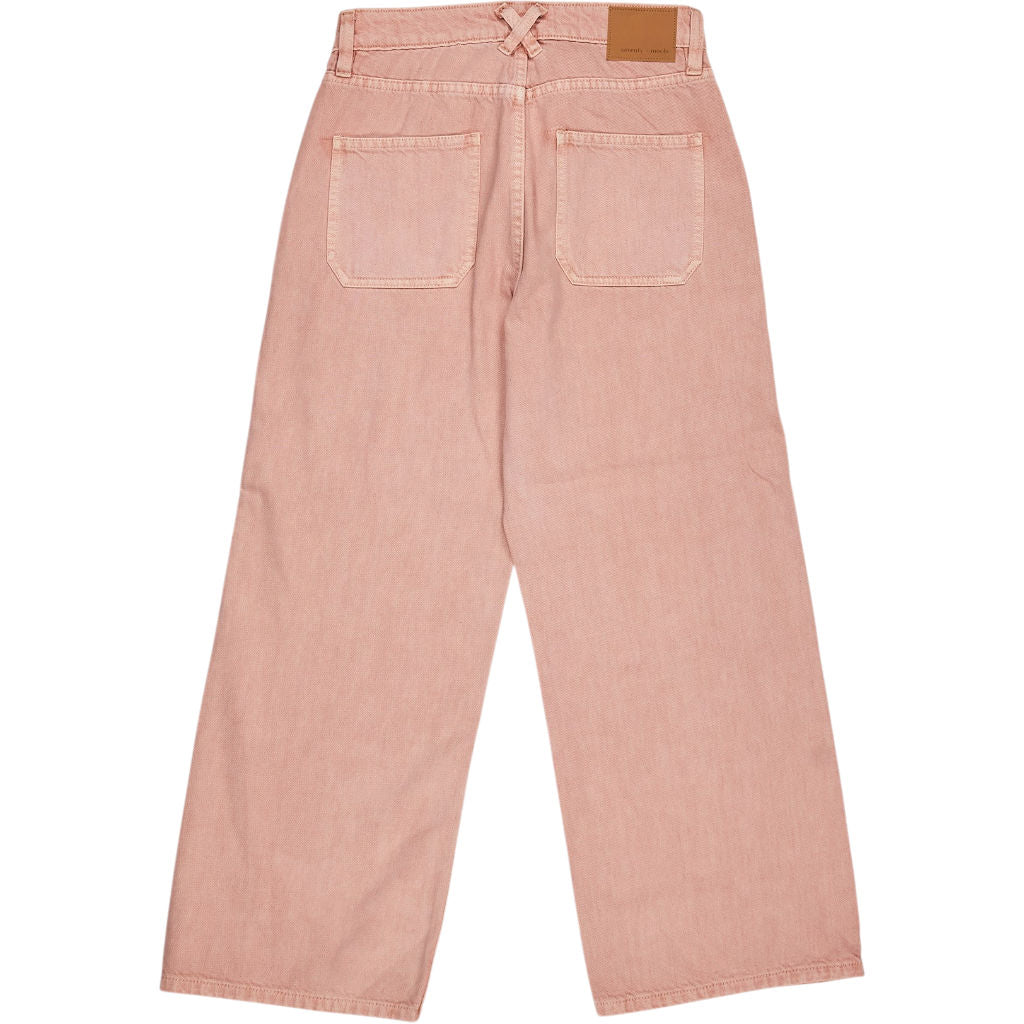 Seventy + Mochi Pink Eden Cropped Jeans
