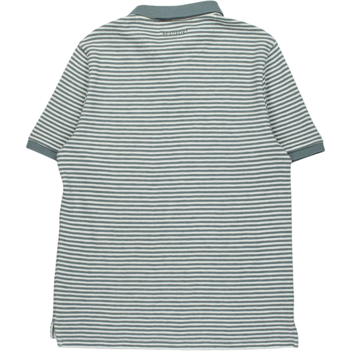 Beaufort & Blake Green Striped Polo Shirt