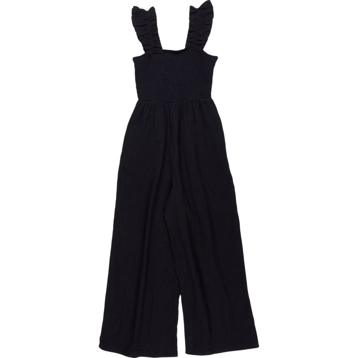 Nobody's Child Black Organic Cotton Jumpsuit