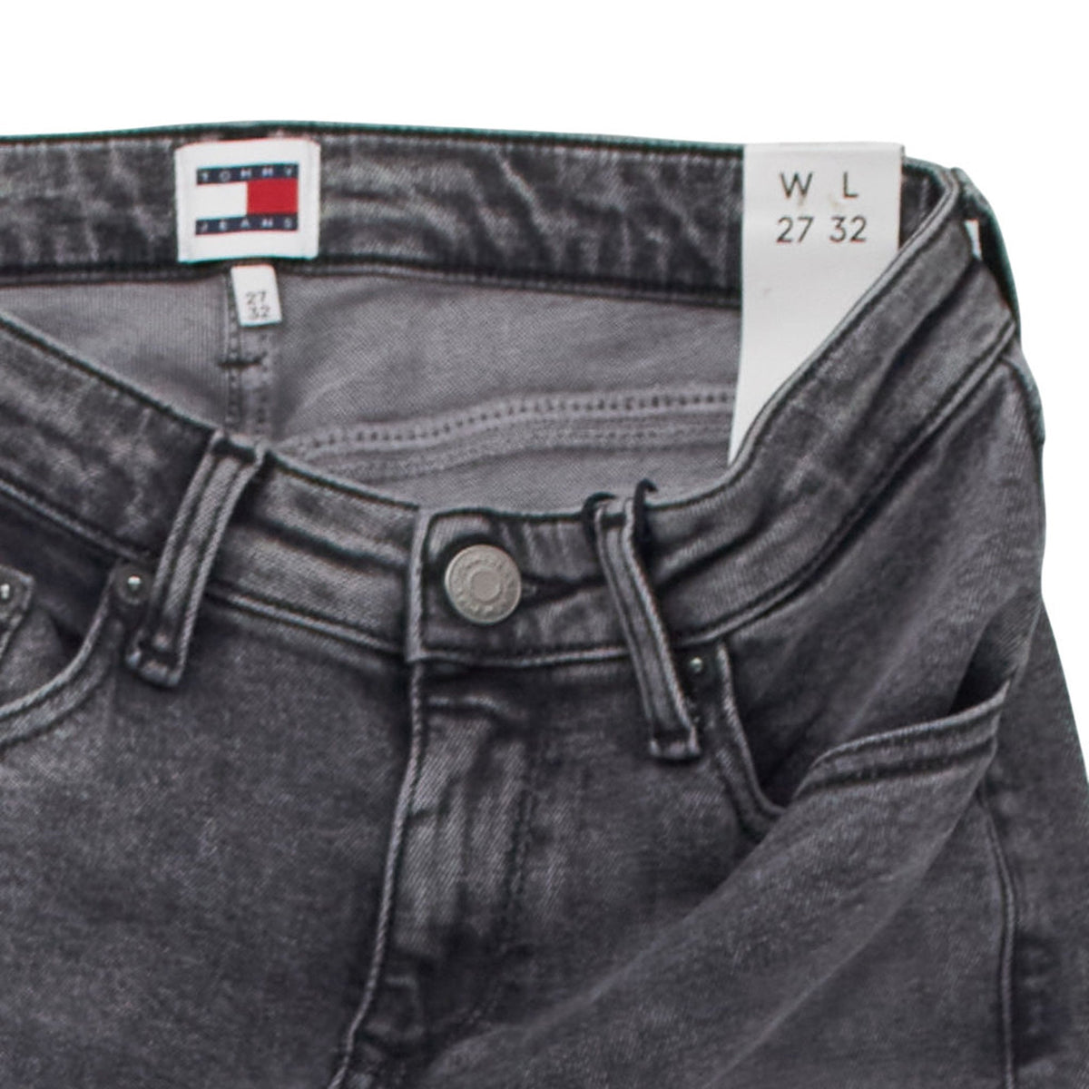 Tommy Jeans Black Denim Skinny Jeans