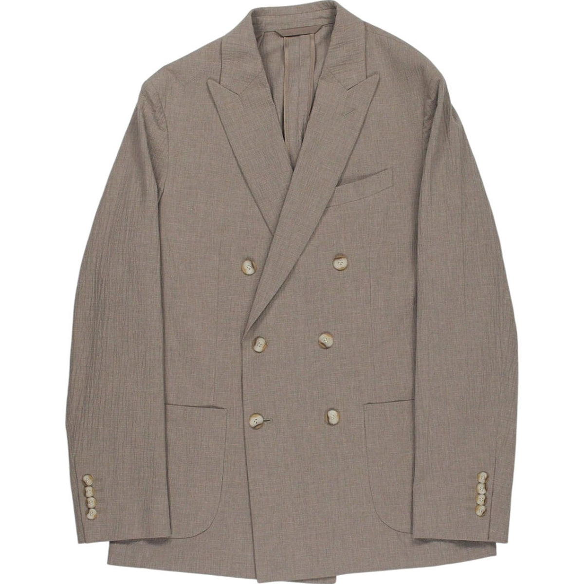 Moss Beige Tailored Fit Blazer