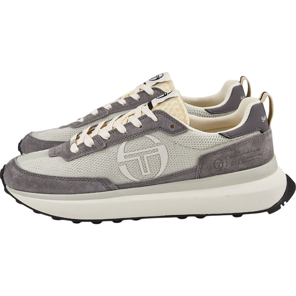 Sergio Tacchini Grey 70's Racer Trainers UK 9