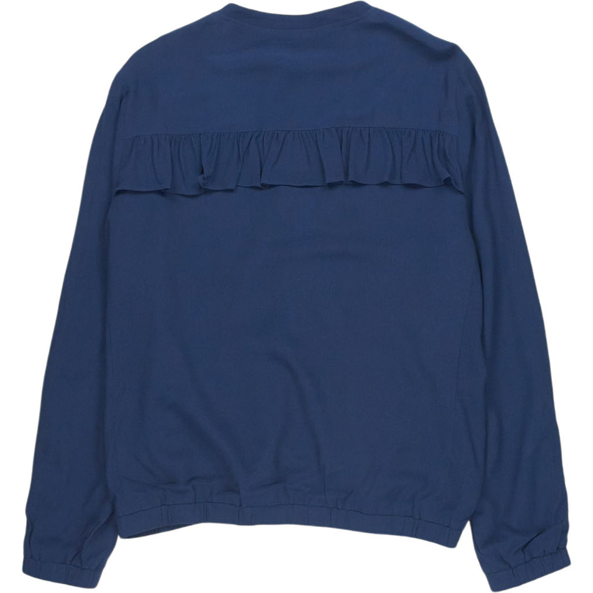 Hush Blueberry Frill Bomber Jacket