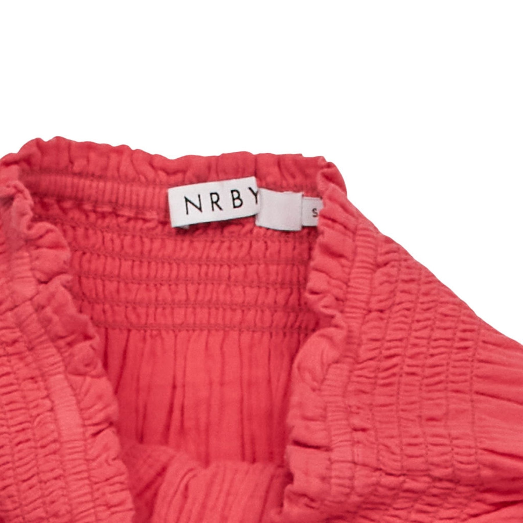 NRBY Pink Crinkle Skirt