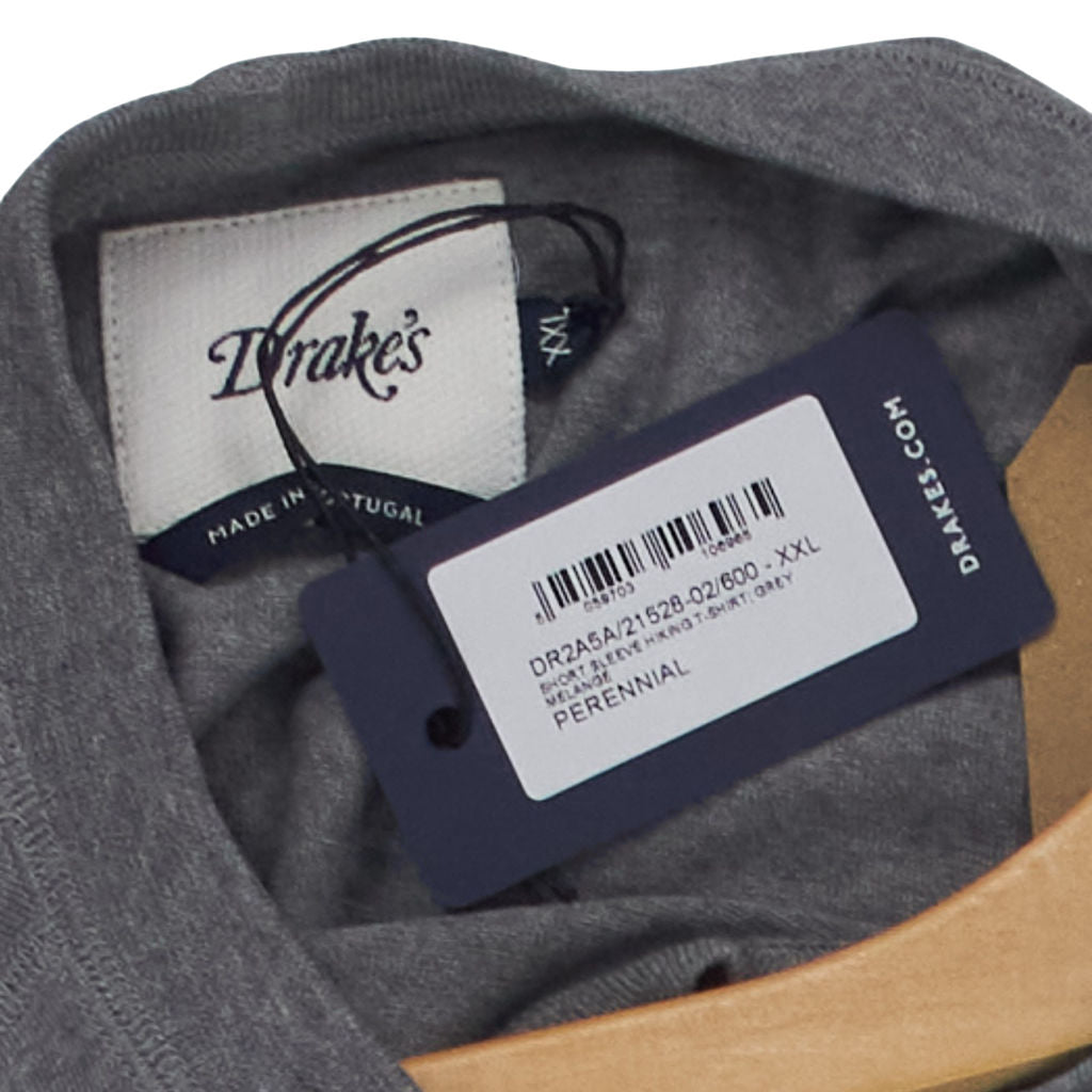 Drake's Grey T-Shirt XXL