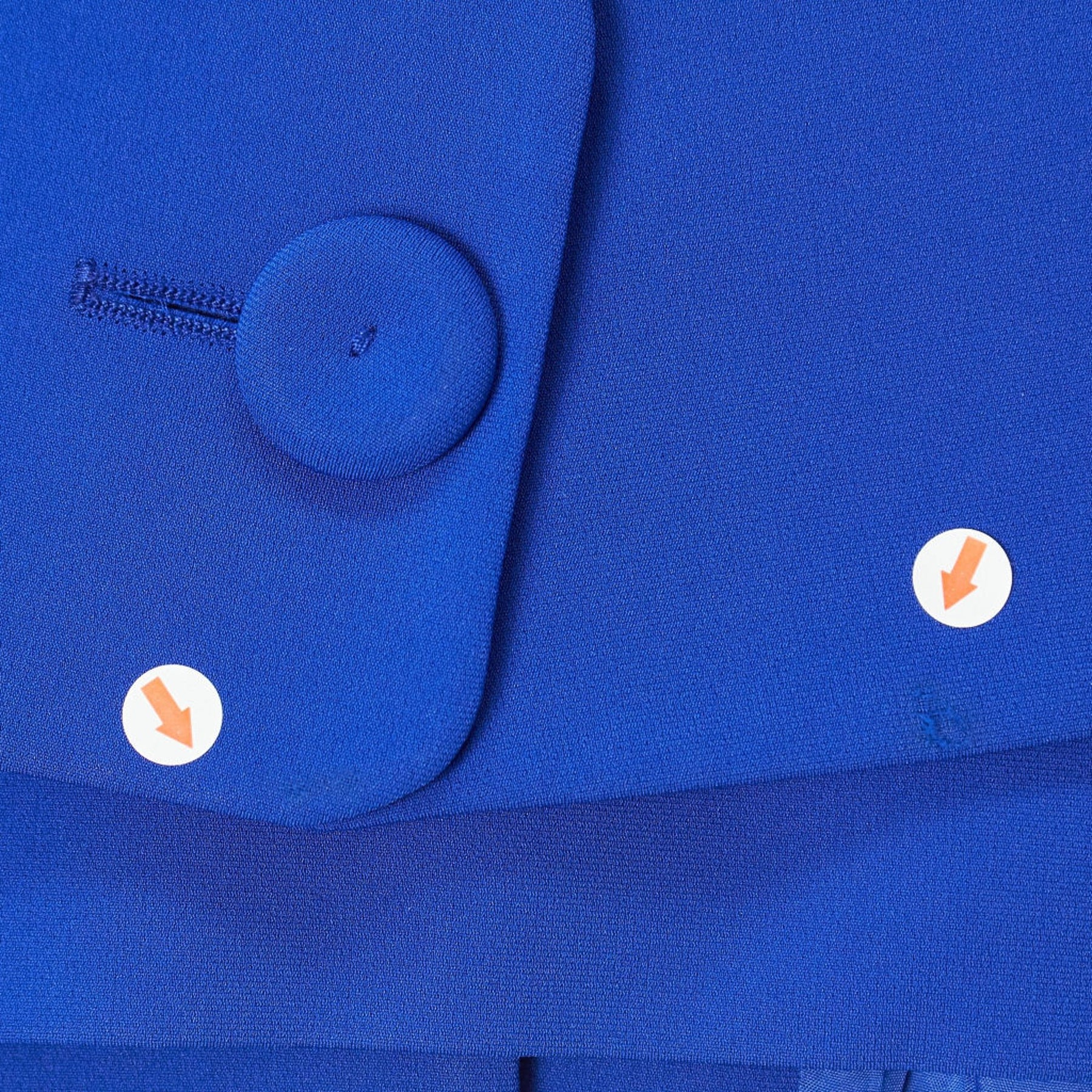 Moschino Blue Button Jacket