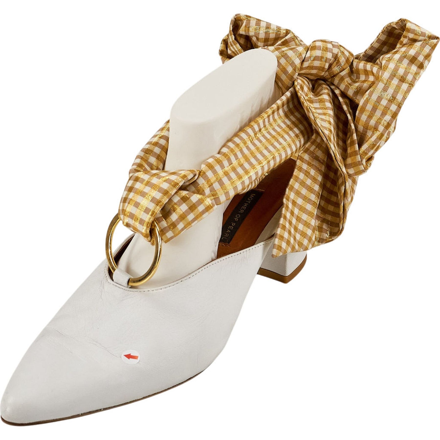 Women White Bow Detail Shoes