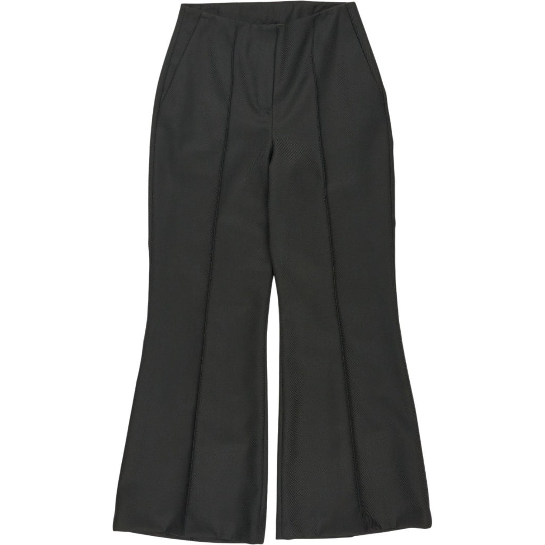Vivere Green Flared Trousers