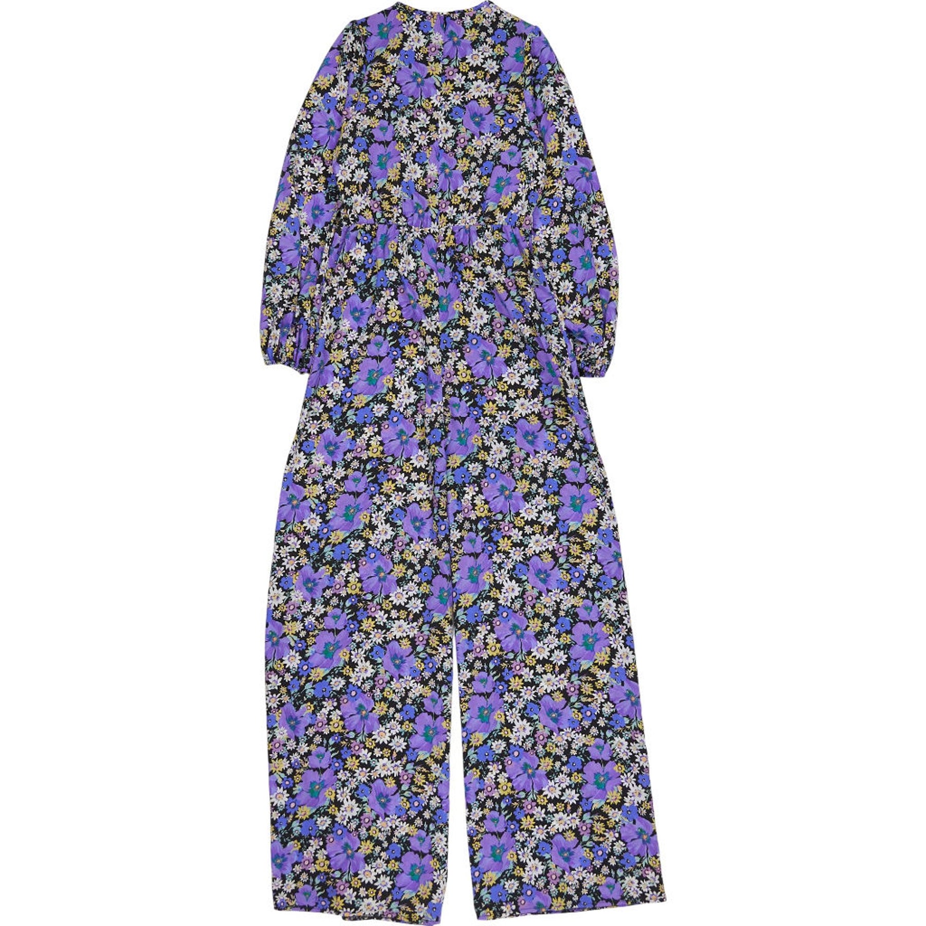 ASOS Design Purple Floral Jumpsuit
