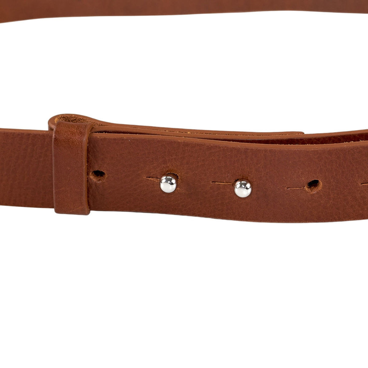 YMC Brown Leather Belt Medium