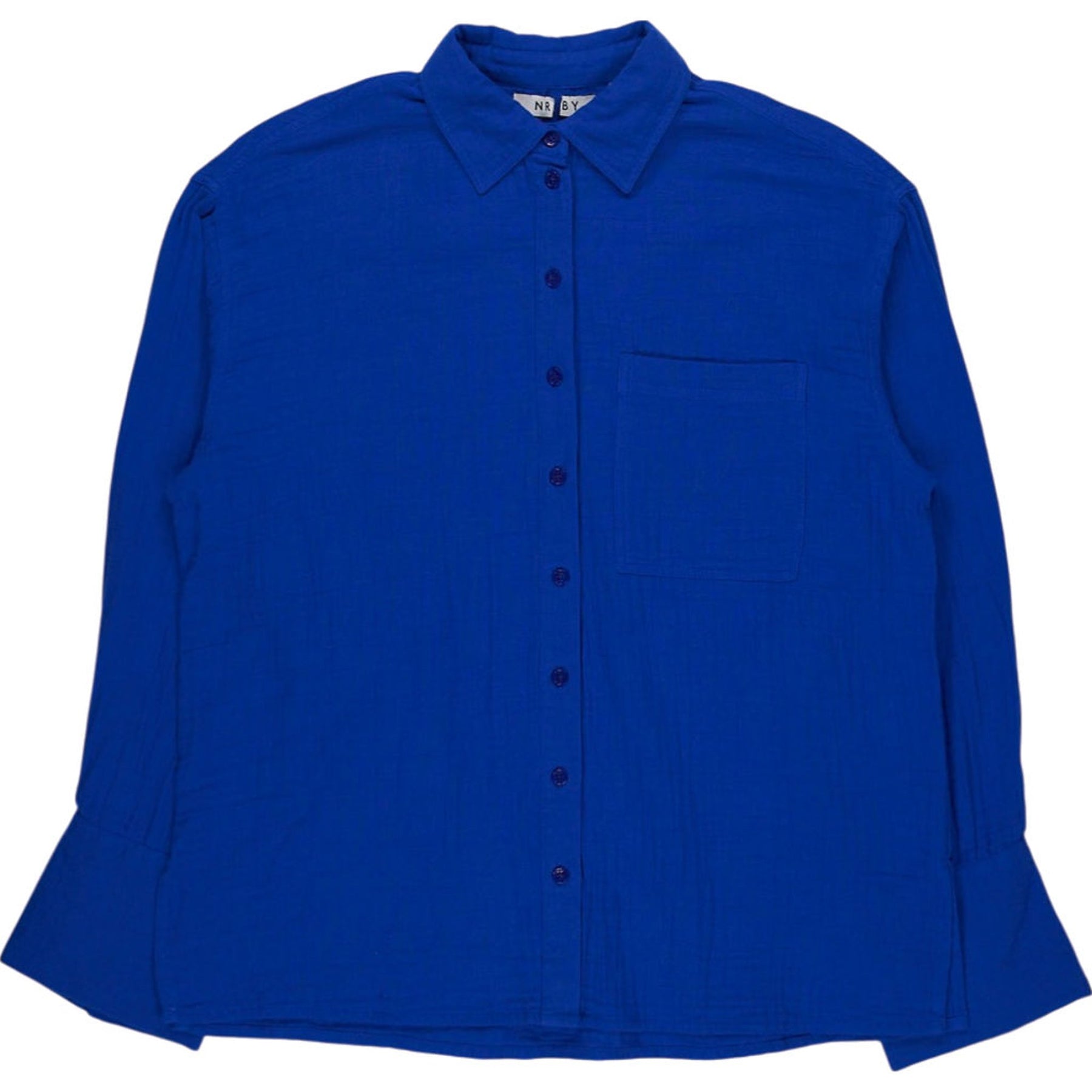 NRBY Blue Button-Up Shirt