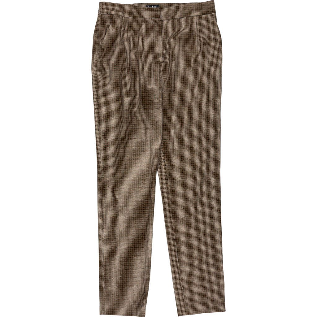 Baukjen Brown Check Trousers
