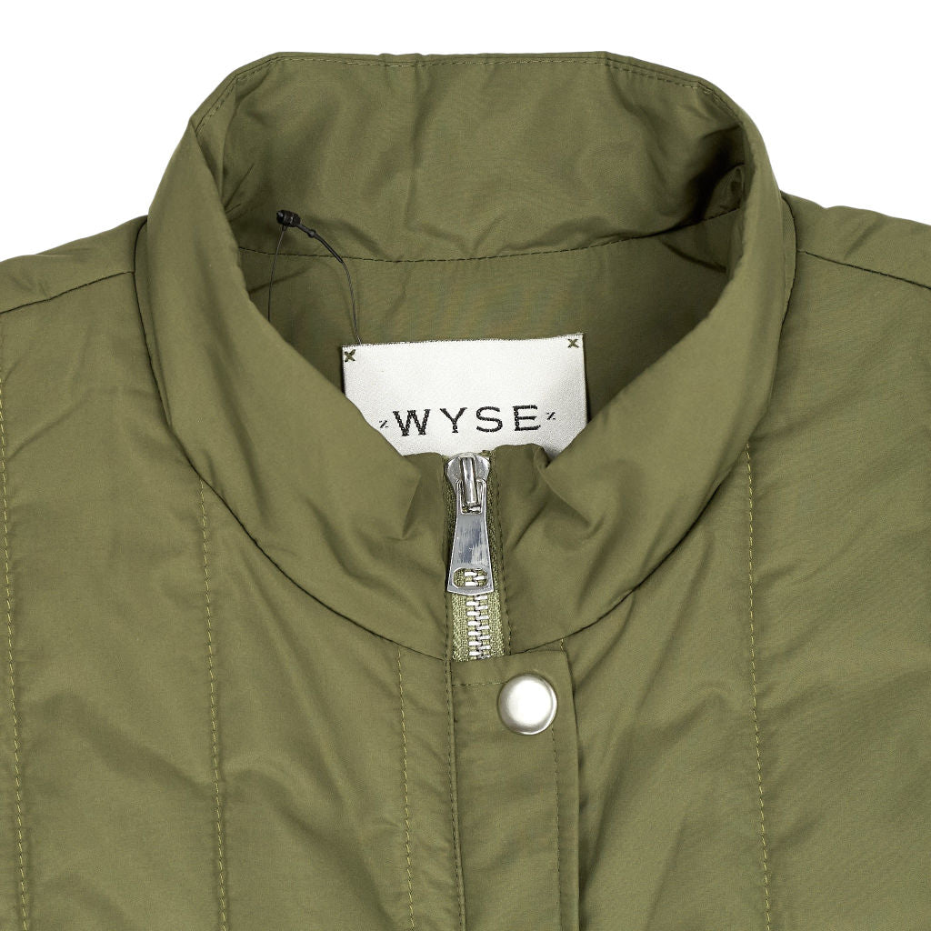 Wyse Khaki Cora Vest UK 8