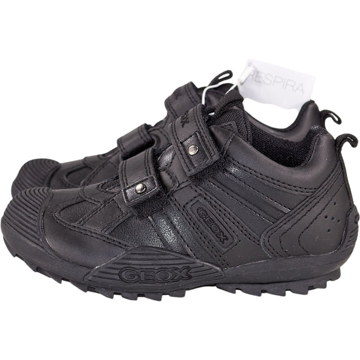 Geox Black J Savage Trainers