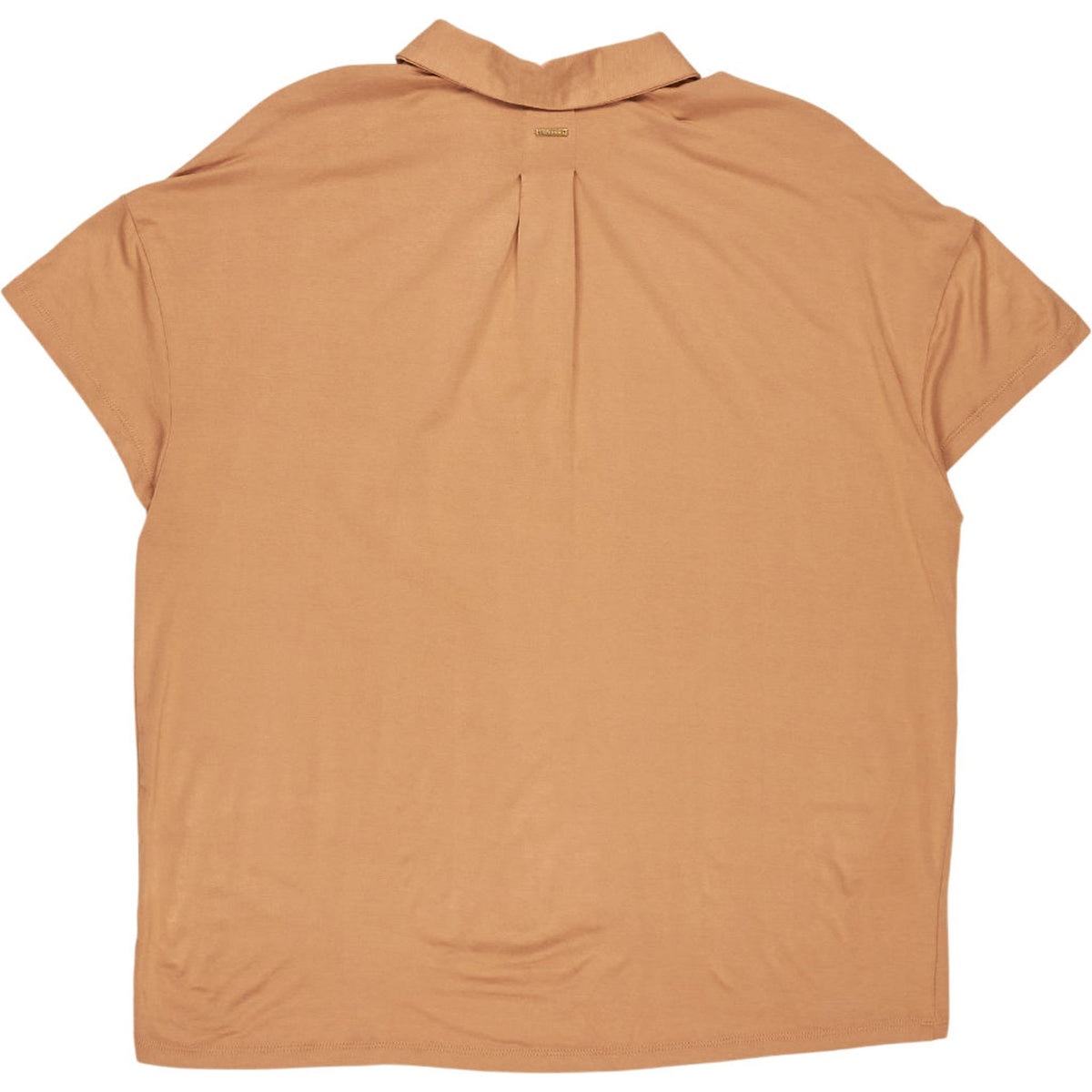 1 People Brown Polo Shirt