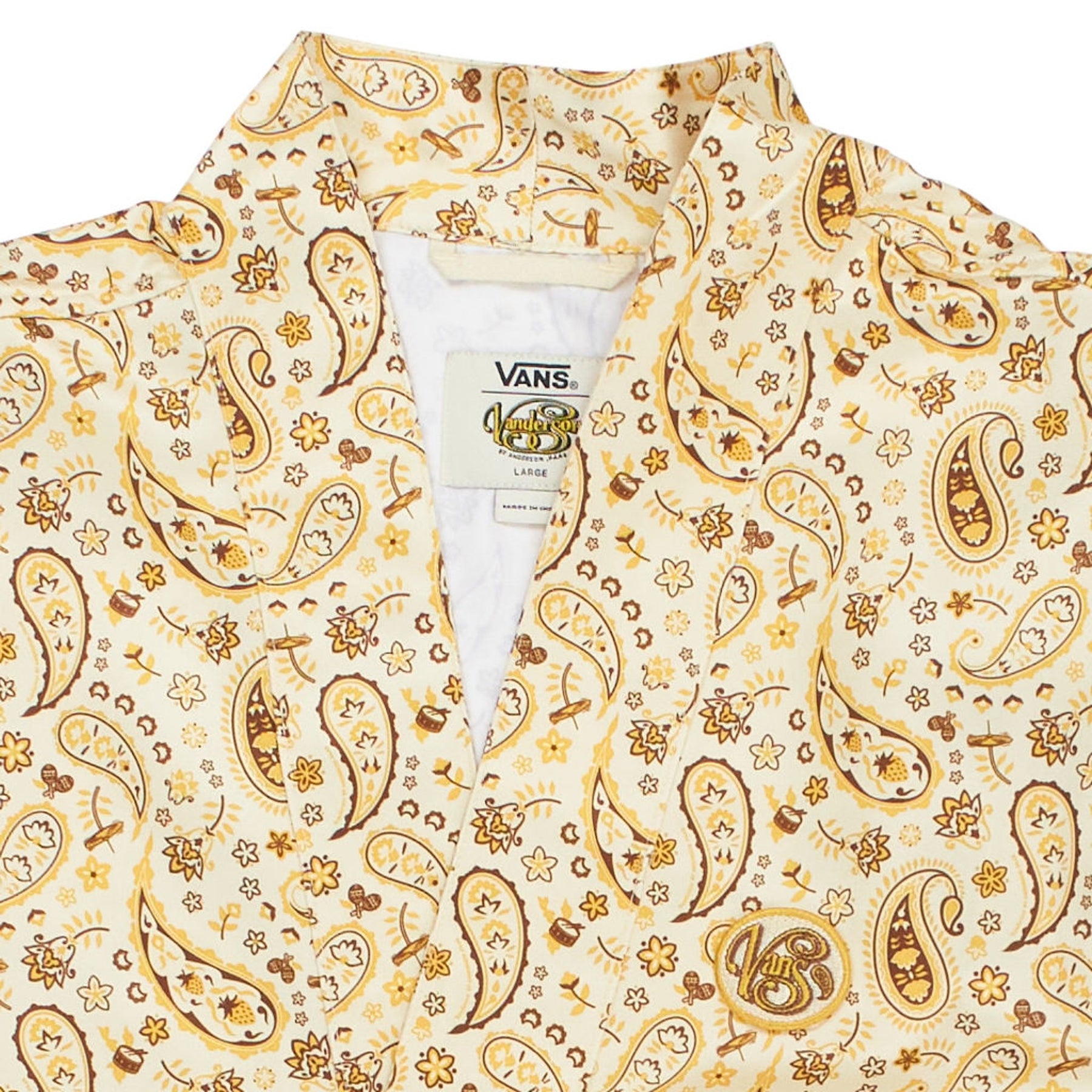 Vans x Anderson Paak Vanderson Yellow Paisley Robe