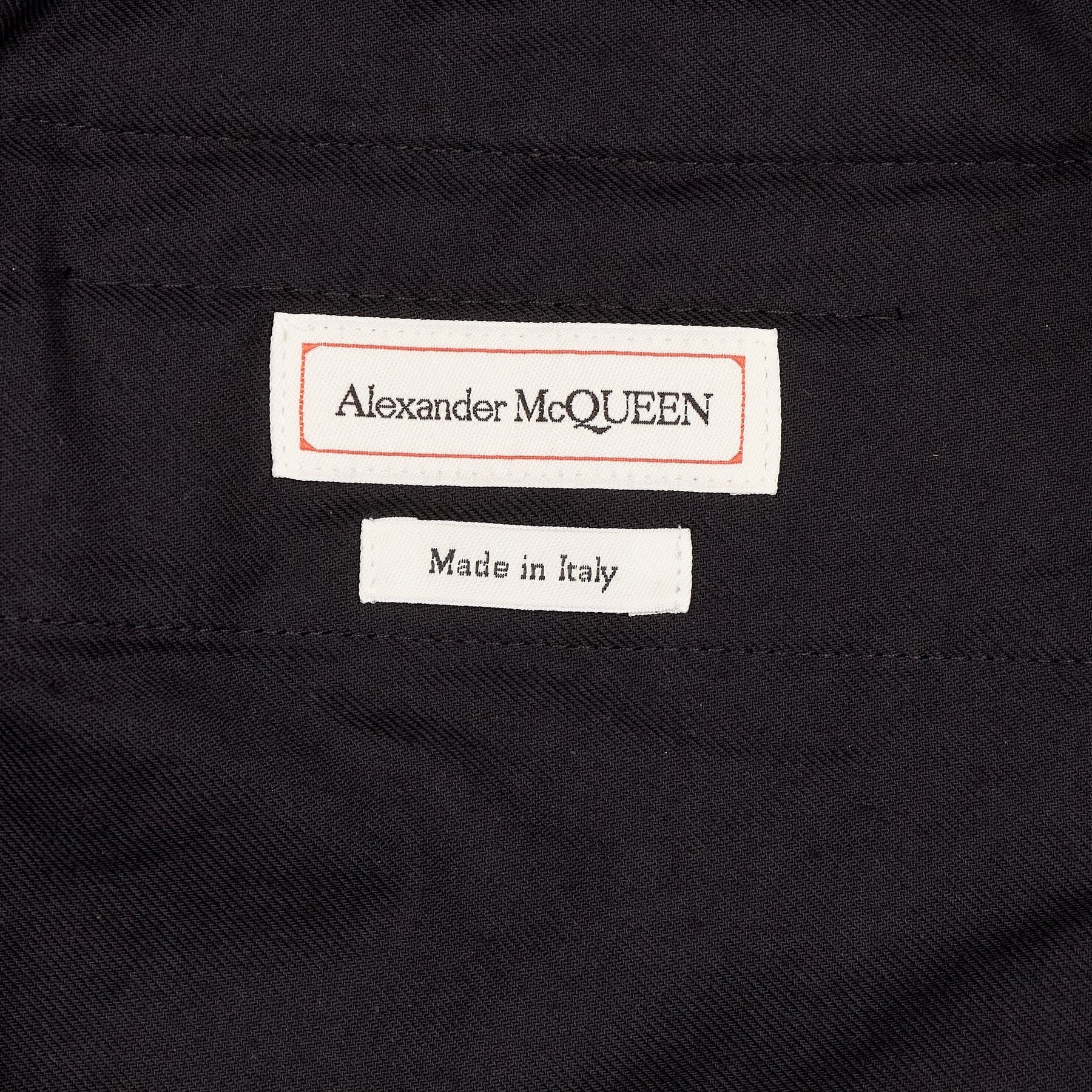 Alexander McQueen Black Jogger Trousers