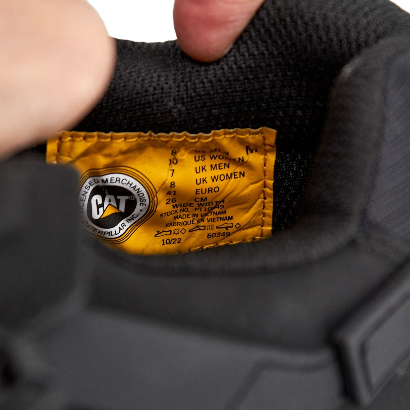 Caterpillar Black Sneakers