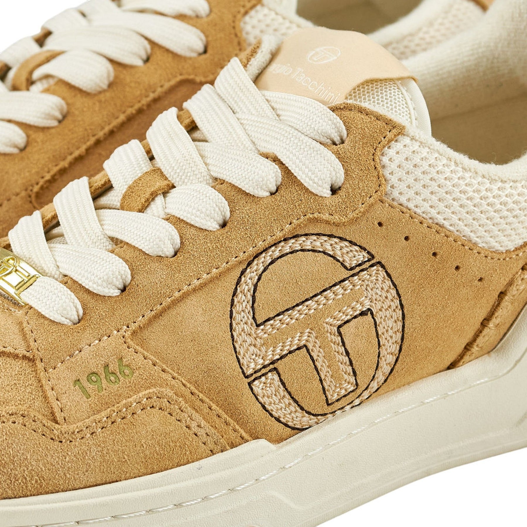 Sergio Tacchini Beige Suede Trainers Not visible - measures as a UK9