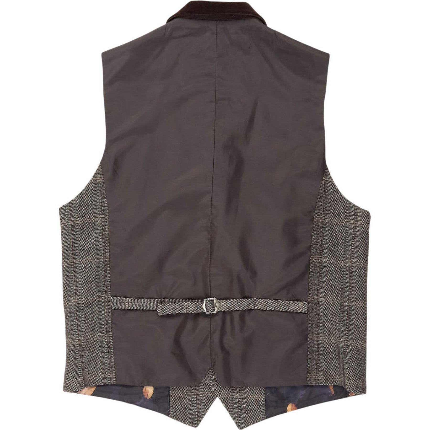 Cavani Brown Check Suit