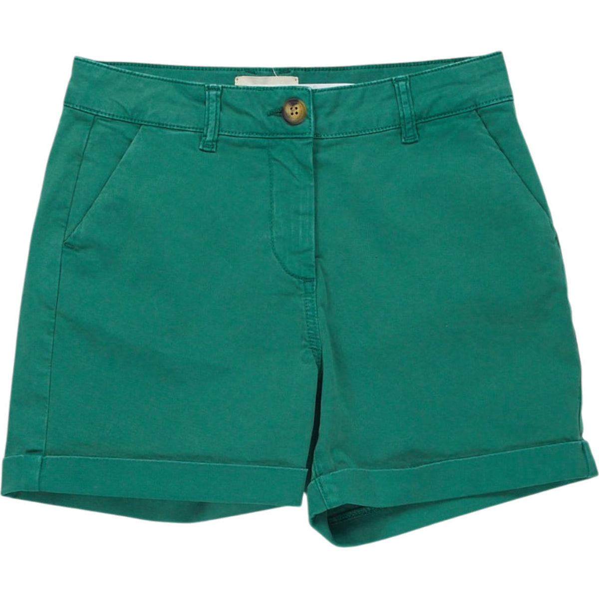 Beaufort & Blake Emerald Green Cotton Shorts