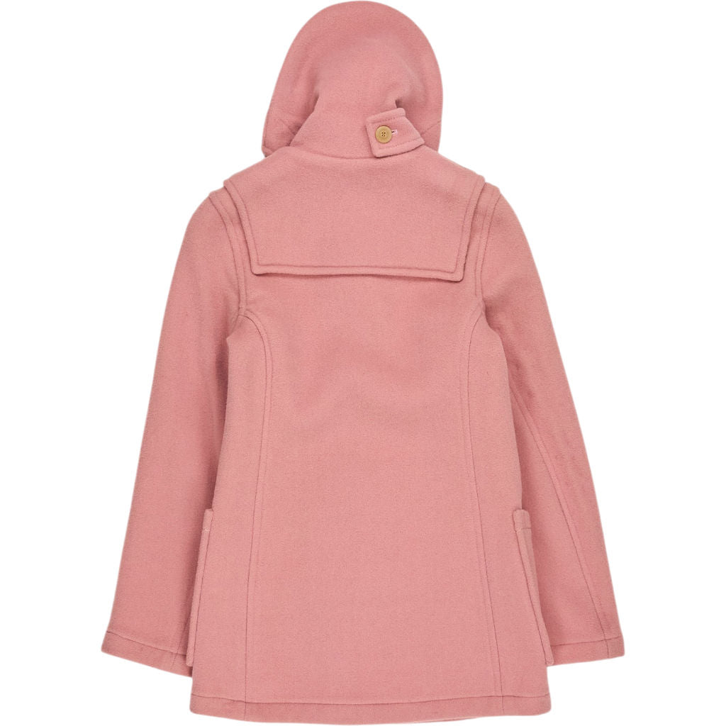 Gloverall Pink Wool Duffle Coat