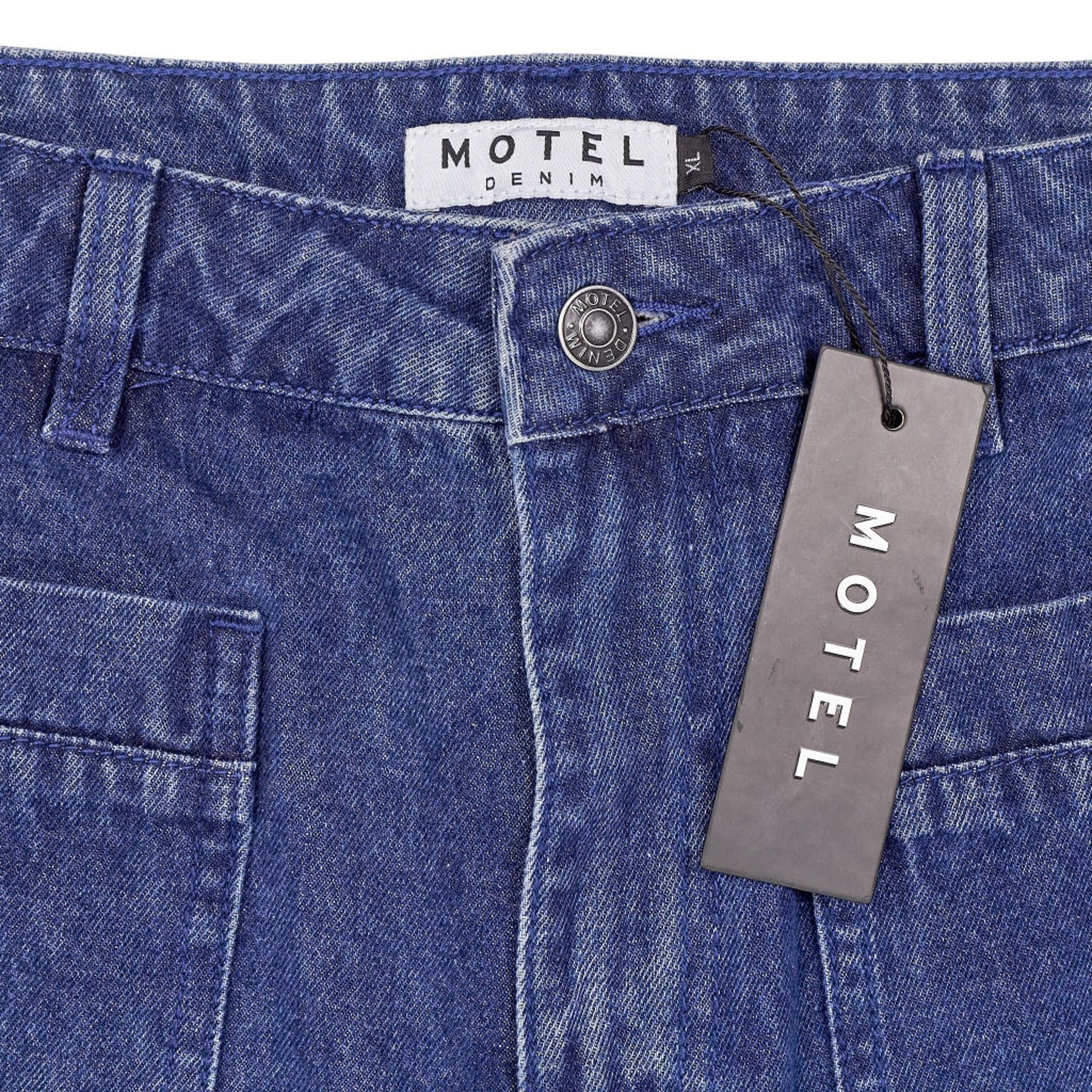 Motel Blue Retro Pocket Jeans