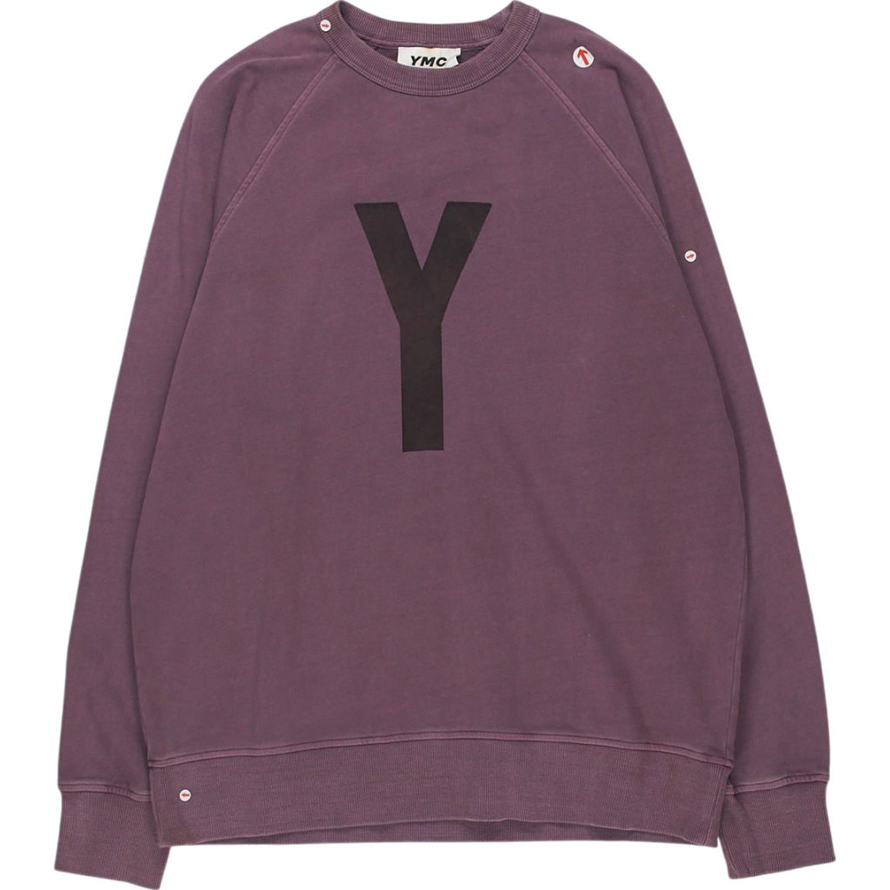 YMC Purple Logo Sweatshirt