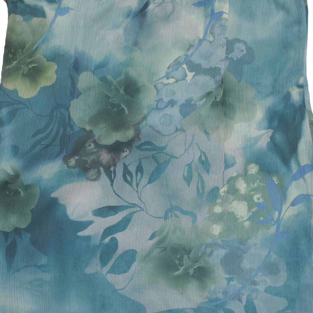 Motel Watercolour Floral Blue Preston Dress