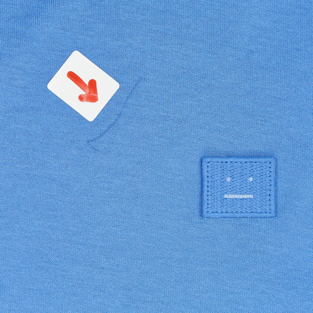Acne Studios Blue Cotton T-Shirt