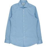 Moss Blue Slim Fit Shirt