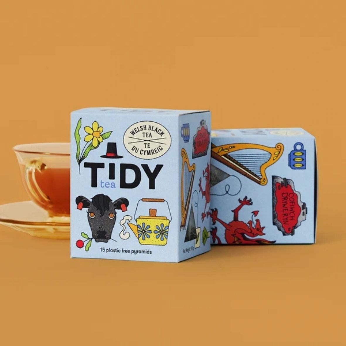 Welsh Black Teabags from Tidy Tea