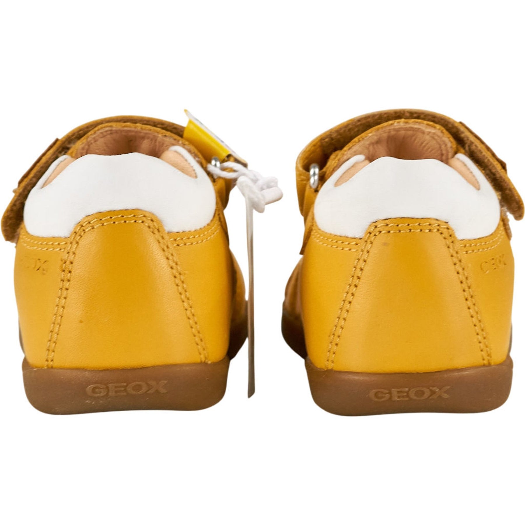 Geox Yellow Leather Sandals Kids