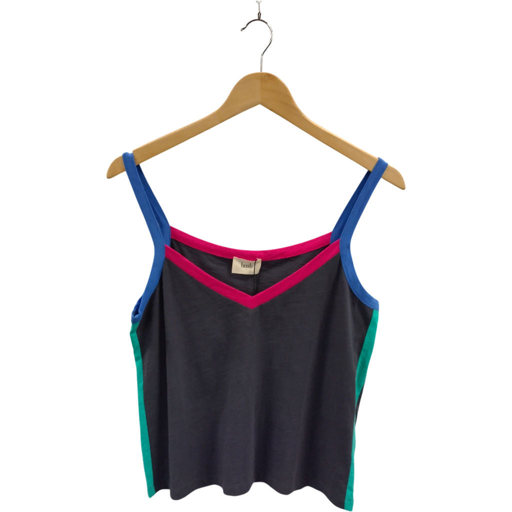 Hush Washed Black Astrid Vest Top