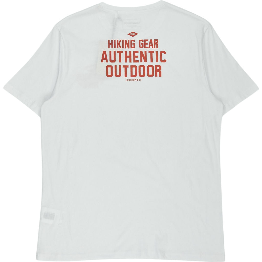 Craghoppers White Outdoor Hike T-Shirt