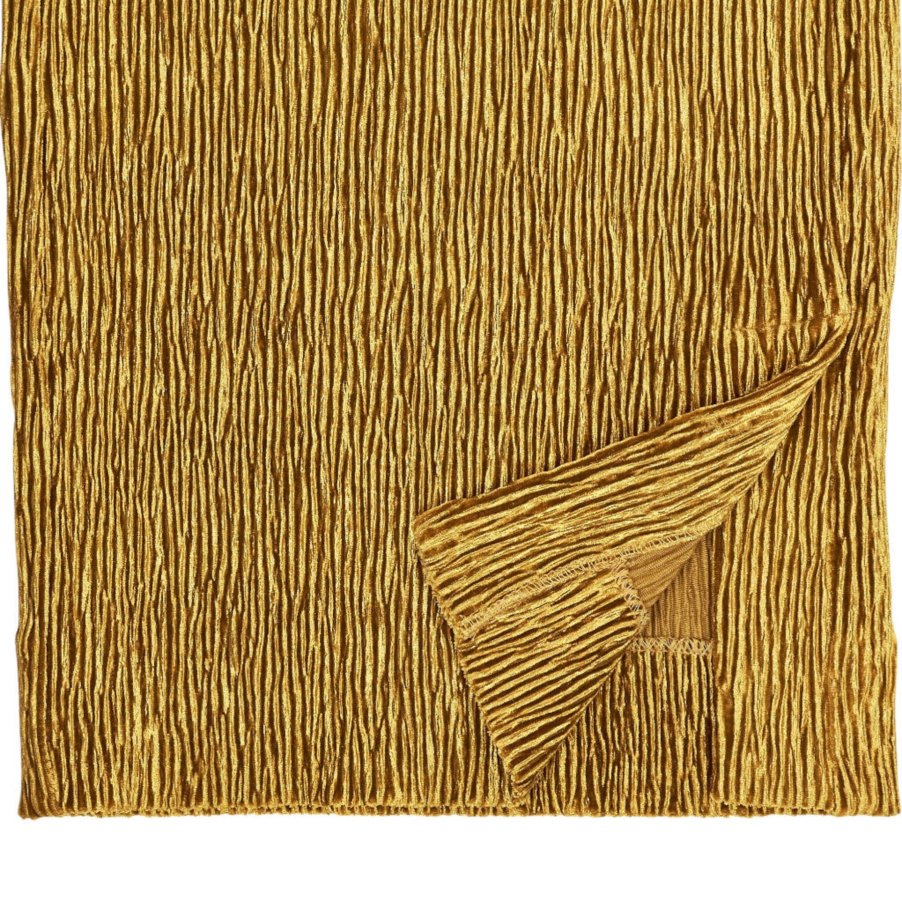 Wyse Gold Crinkle Trousers