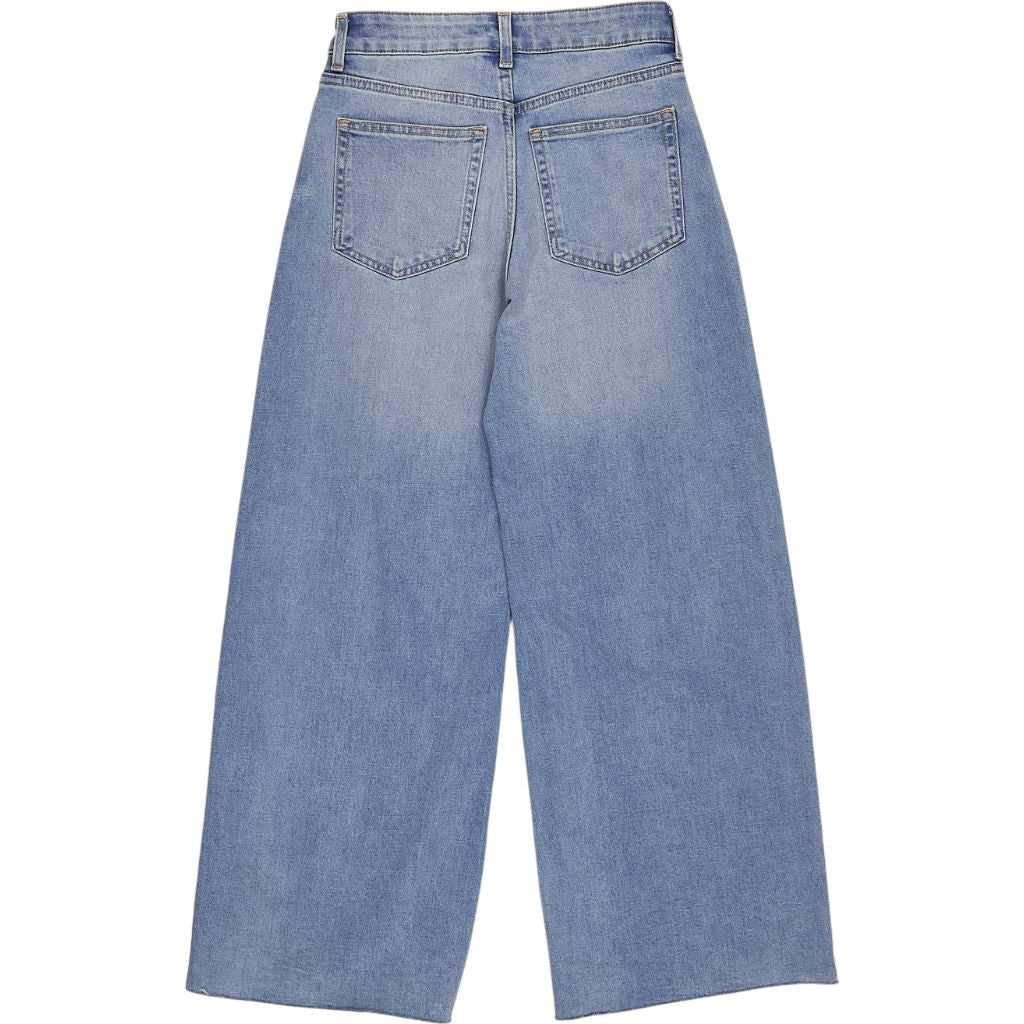 H&M Blue Wide-Leg Jeans