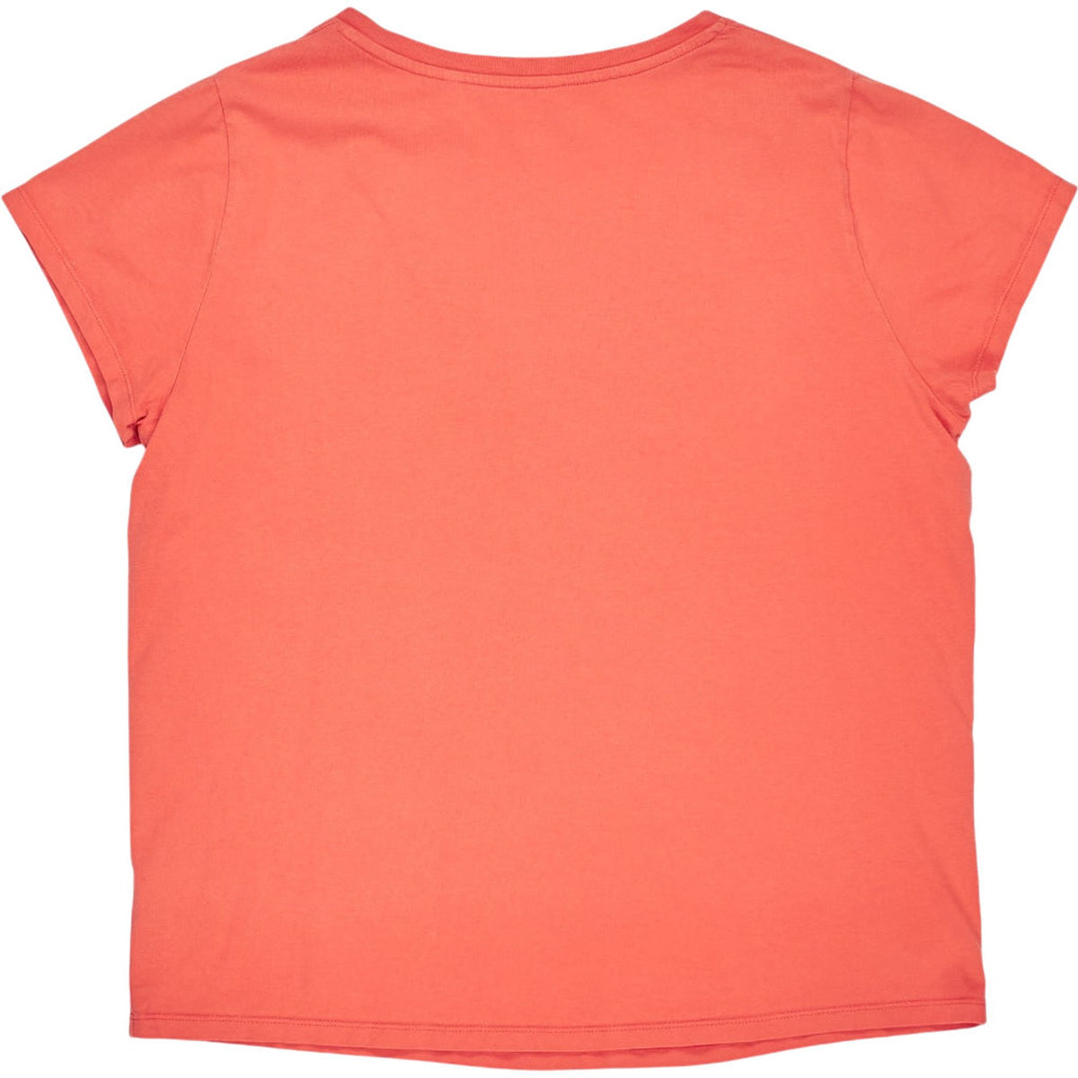 NRBY Coral V-Neck Cotton T-Shirt
