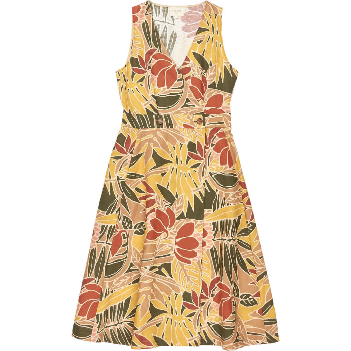 Sézane Multicoloured Floral Dress