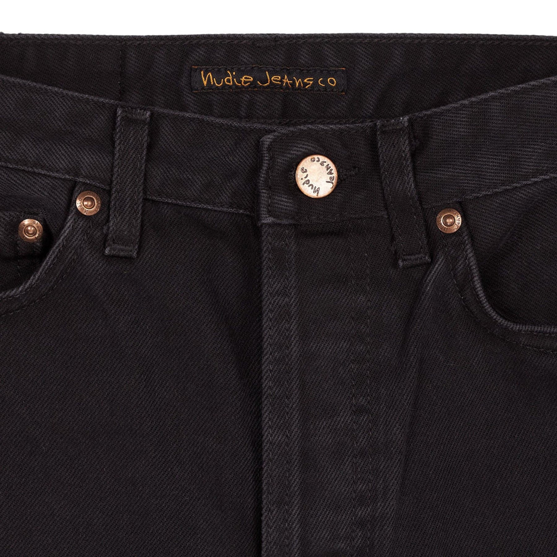 Nudie Jeans Black Breezy Britt Jeans