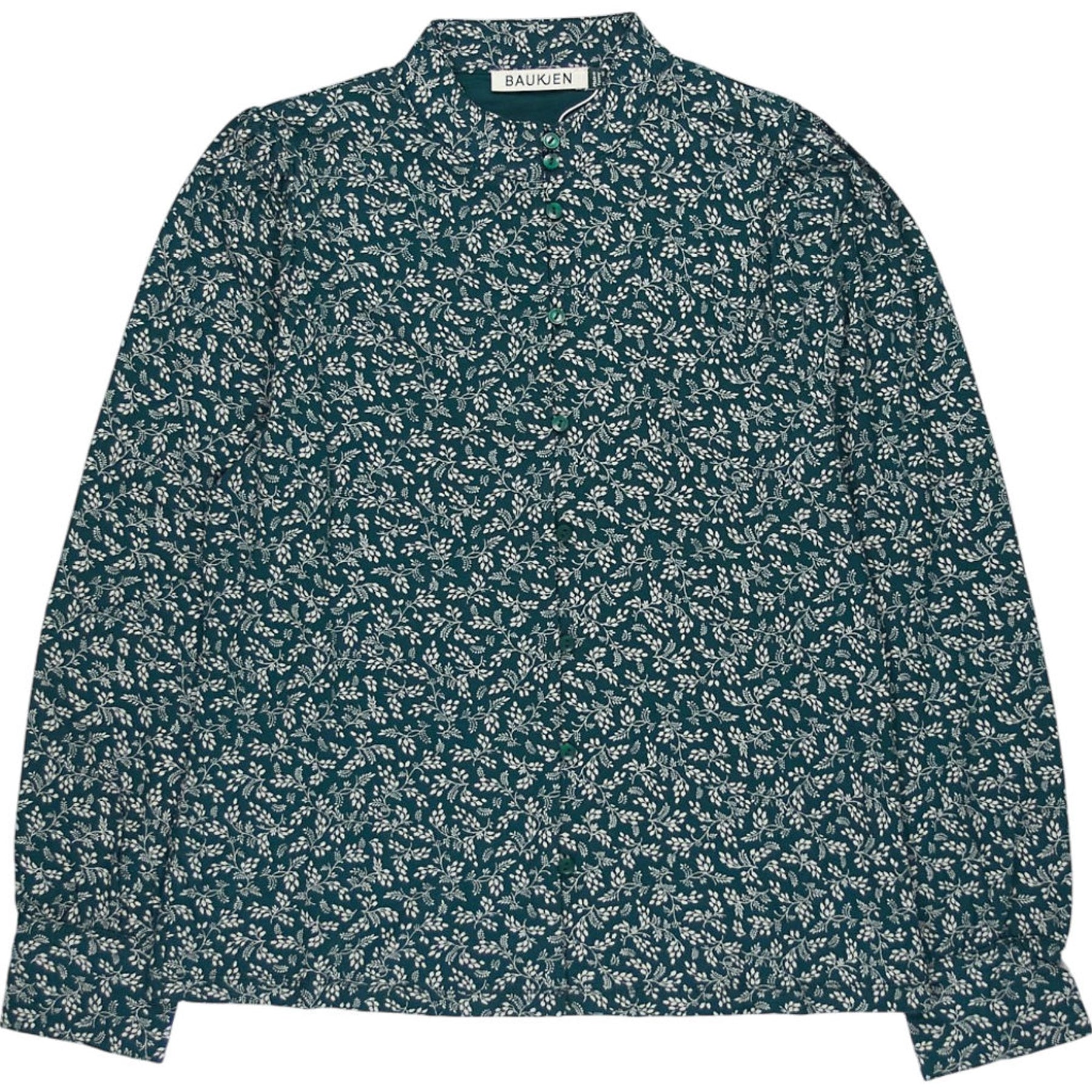 Baukjen Dark Green Prue Blouse