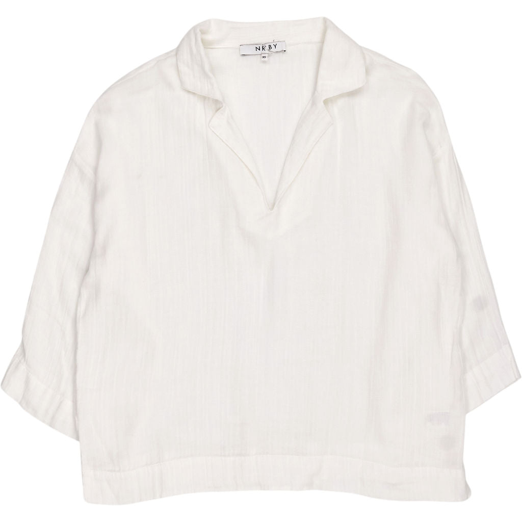 NRBY White Cotton Top